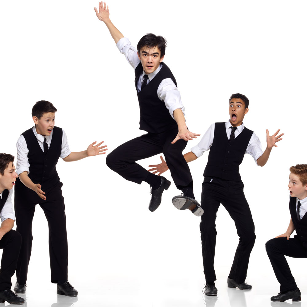 Dancers from Vancouver Tap Dance Society perform