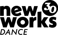 logo for New Words Dance with a 