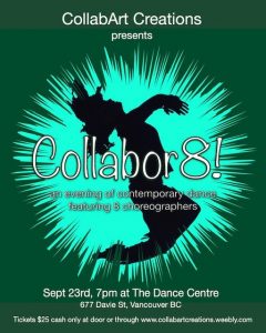 Poster for CollabArt Creations Collabor8! event