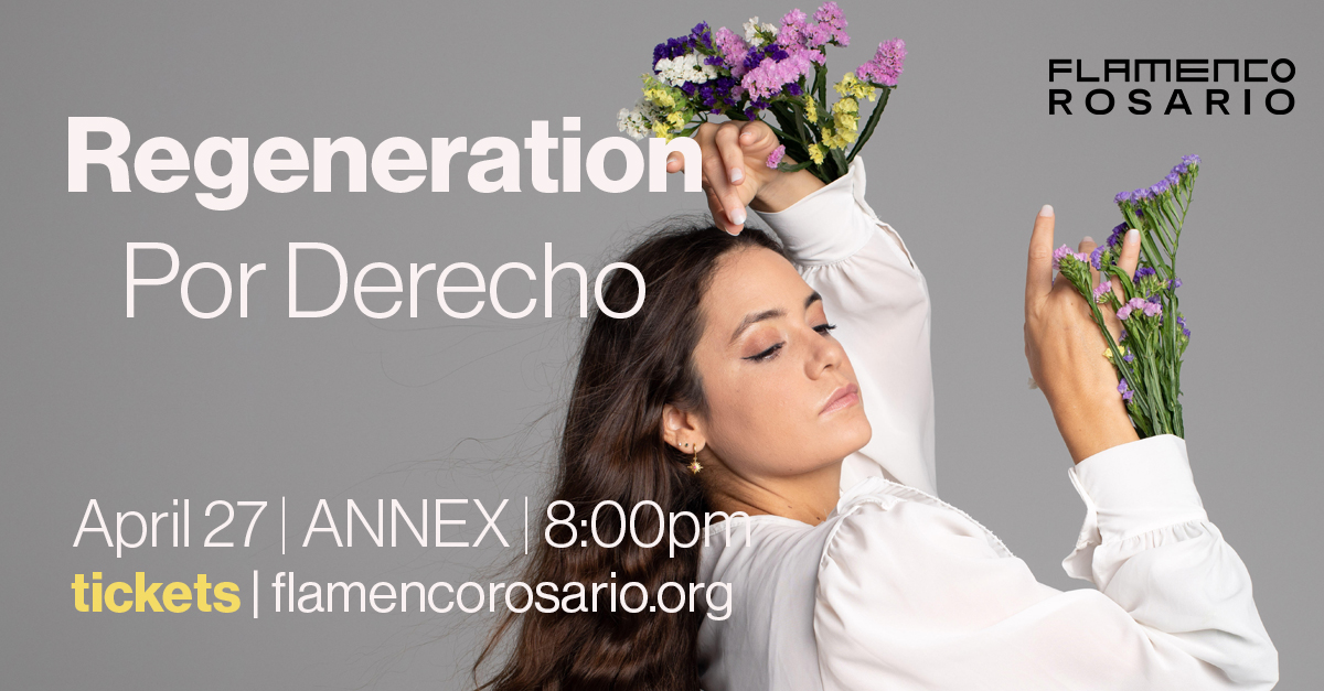 Poster for Regeneration Por Derecho from Flamenco Rosario